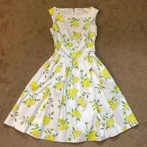 Kate Spade Lemon Dress size 00